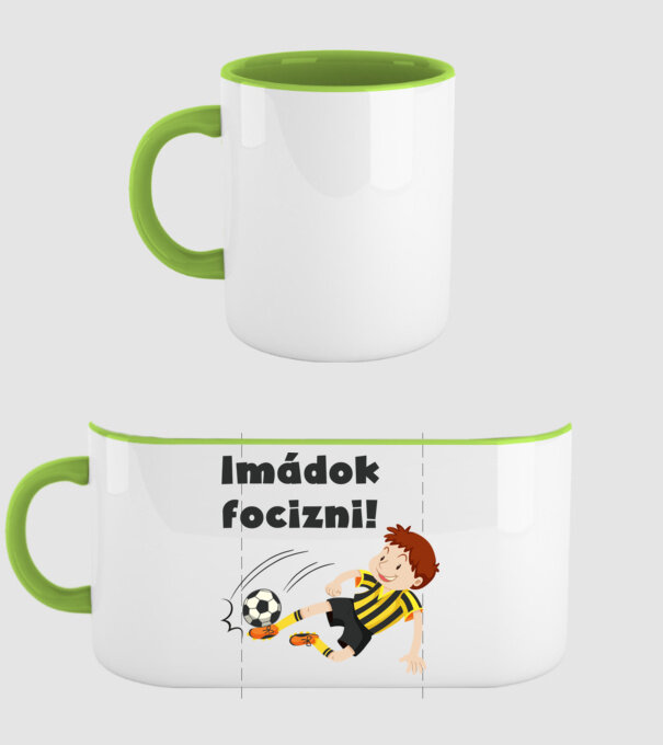  minta zöld pólón