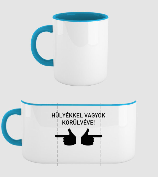  minta világoskék pólón