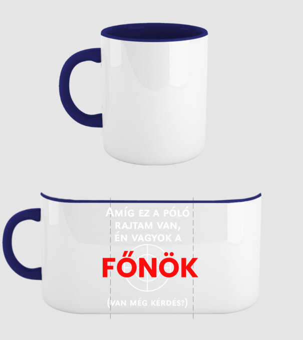  minta sötétkék pólón