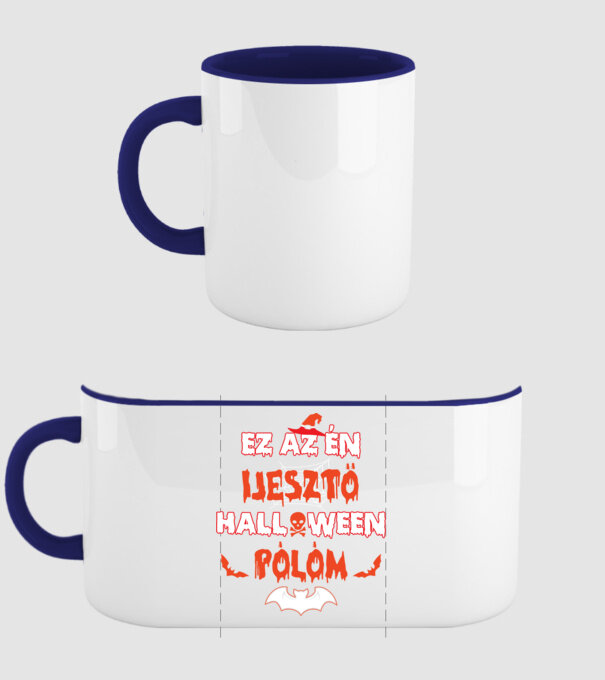  minta sötétkék pólón