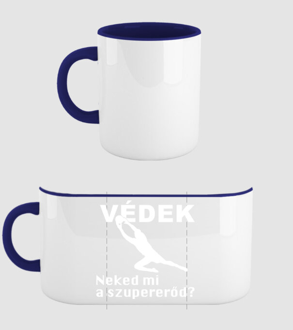  minta sötétkék pólón