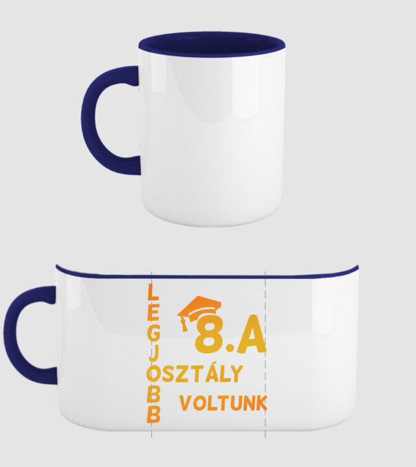  minta sötétkék pólón