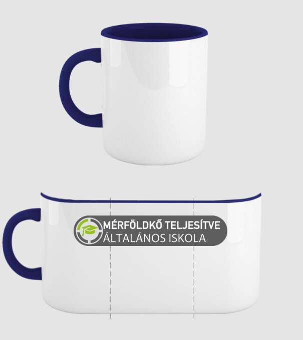  minta sötétkék pólón