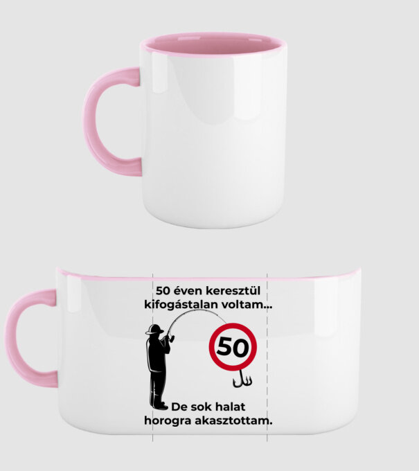  minta világos rózsaszín pólón