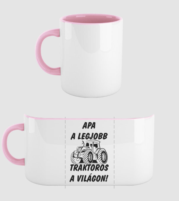  minta világos rózsaszín pólón