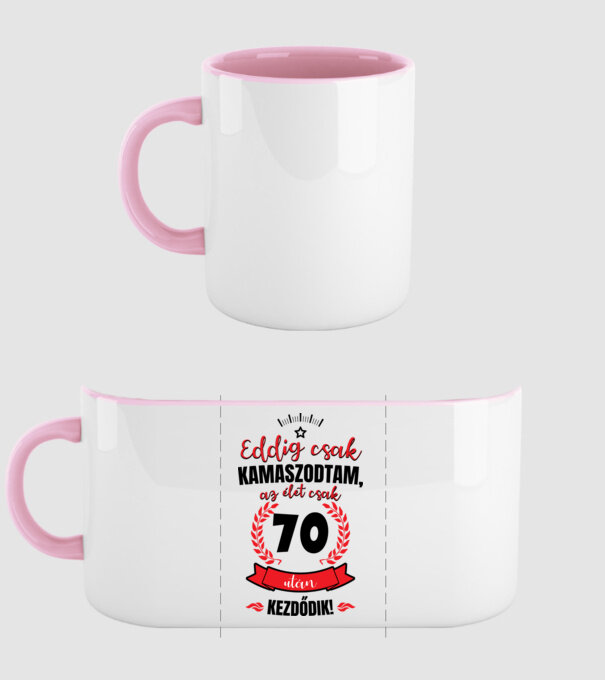  minta világos rózsaszín pólón
