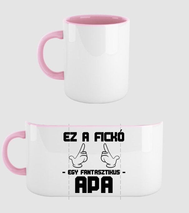  minta világos rózsaszín pólón
