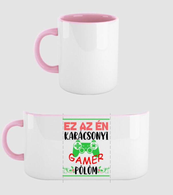  minta világos rózsaszín pólón