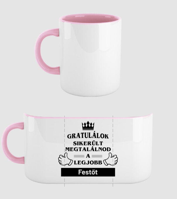  minta világos rózsaszín pólón