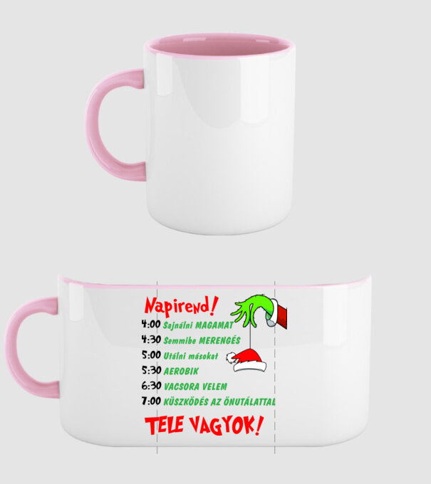  minta világos rózsaszín pólón