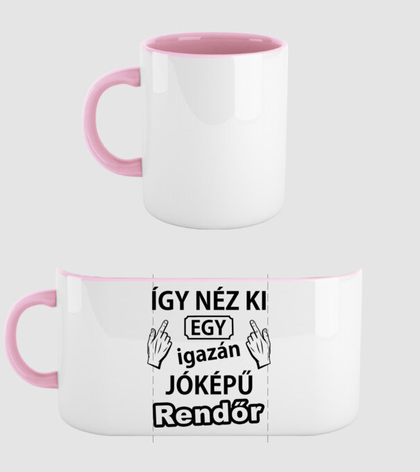  minta világos rózsaszín pólón