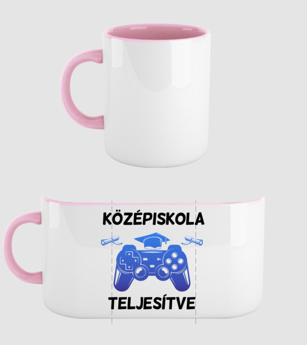  minta világos rózsaszín pólón