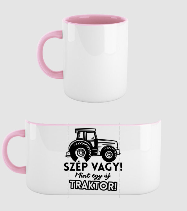  minta világos rózsaszín pólón