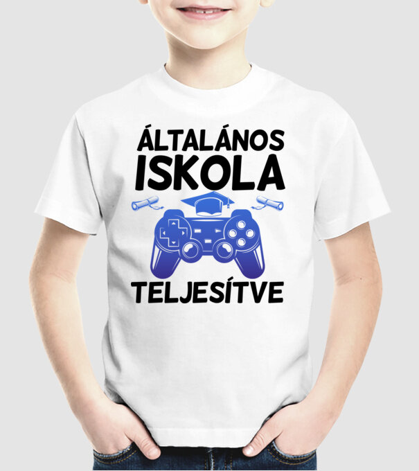  minta fehér pólón