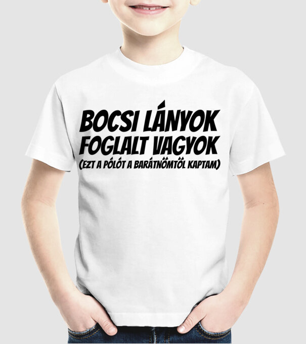  minta fehér pólón