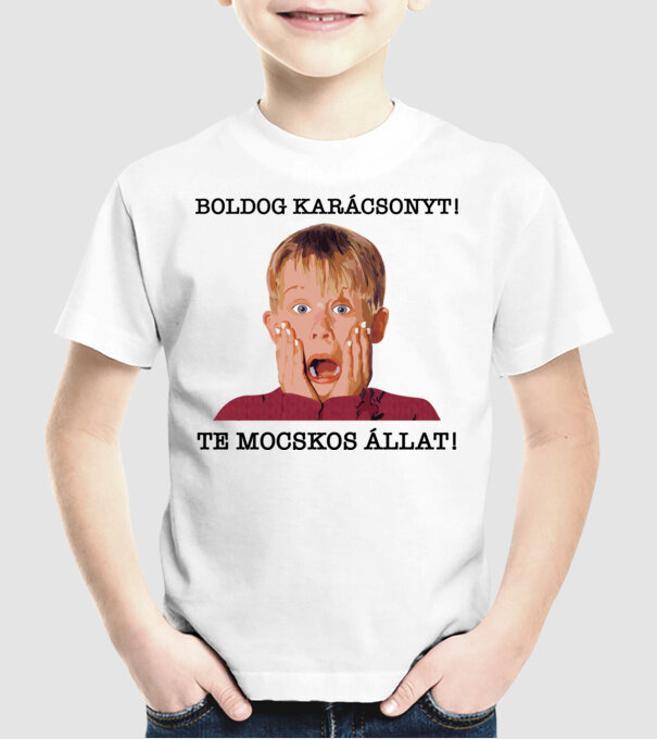  minta fehér pólón