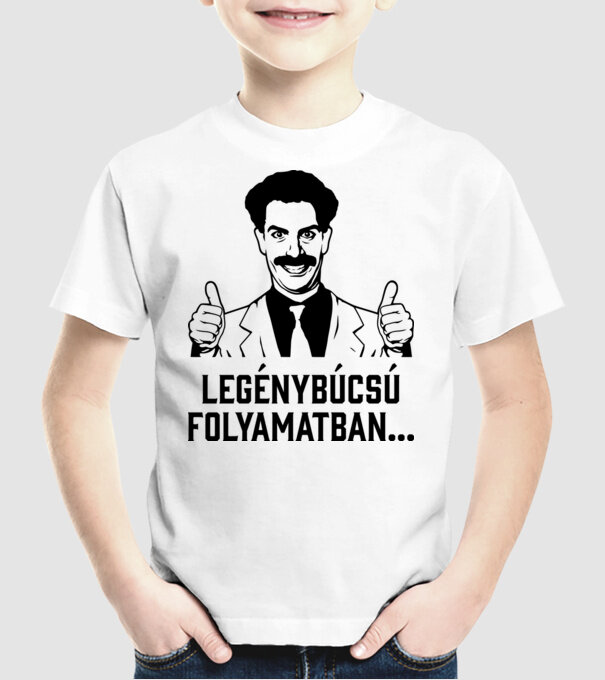  minta fehér pólón