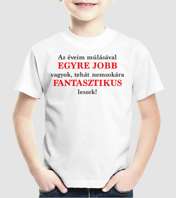  minta fehér pólón