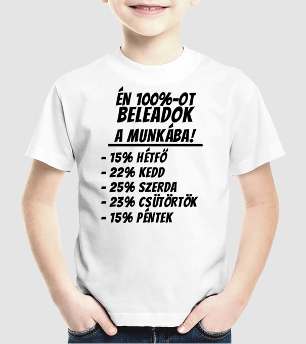  minta fehér pólón