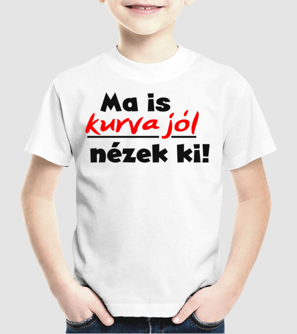  minta fehér pólón