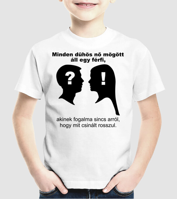  minta fehér pólón