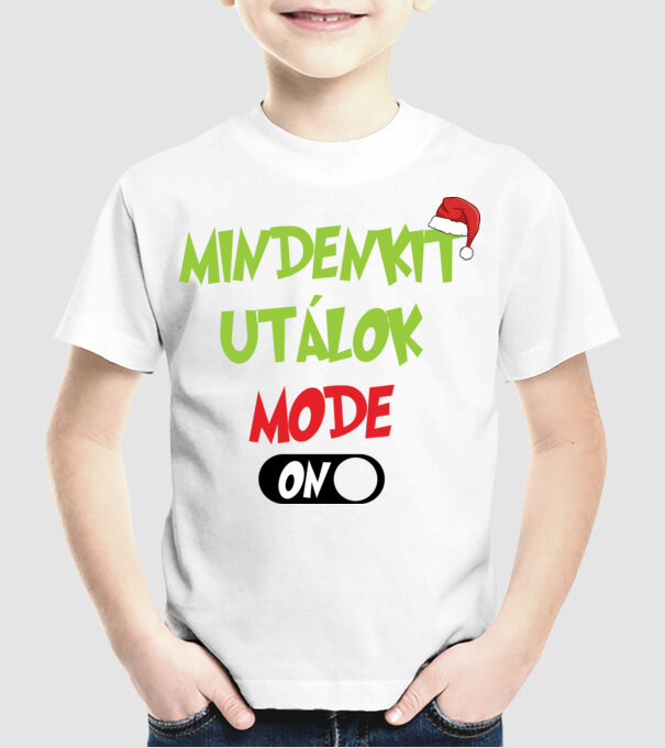  minta fehér pólón