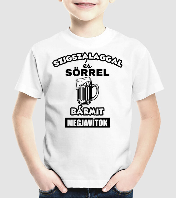  minta fehér pólón