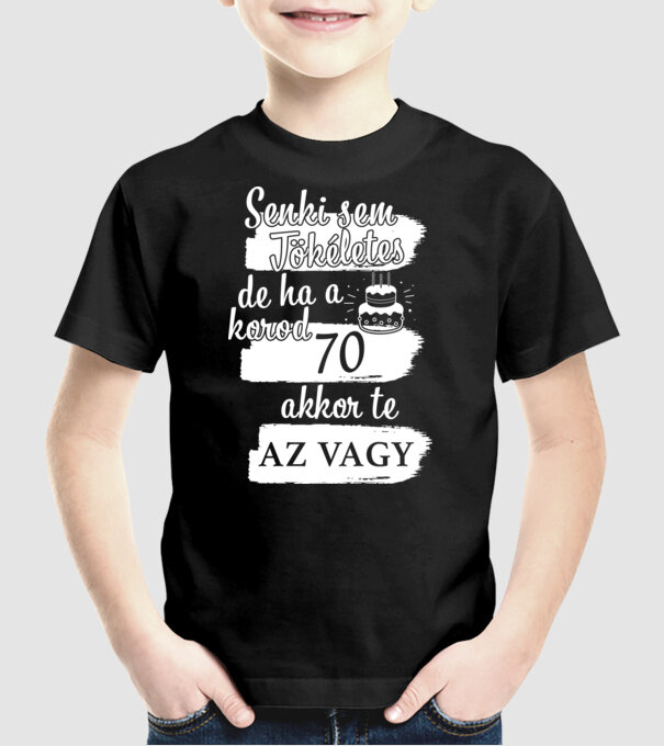  minta fekete pólón