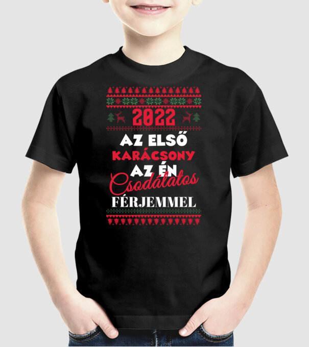 minta fekete pólón