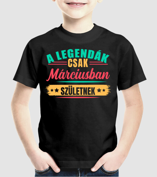  minta fekete pólón