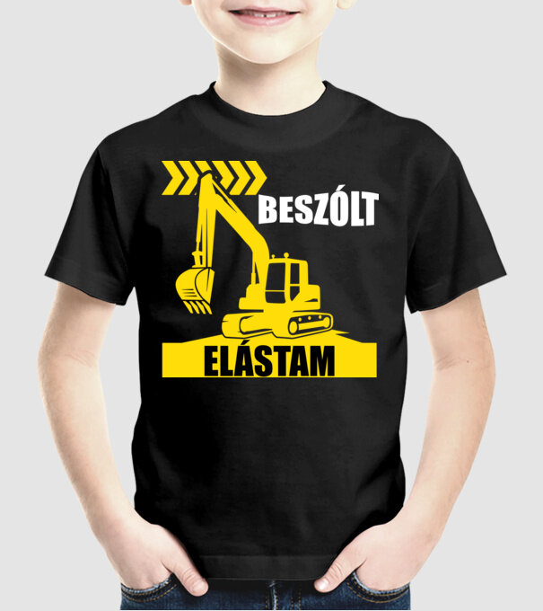 minta fekete pólón