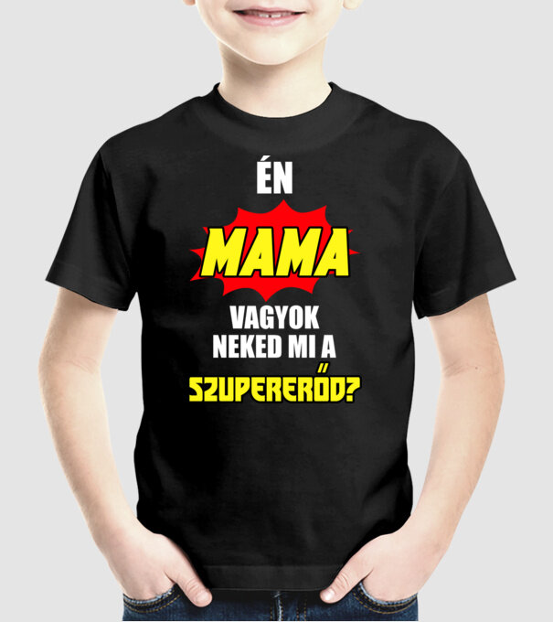  minta fekete pólón