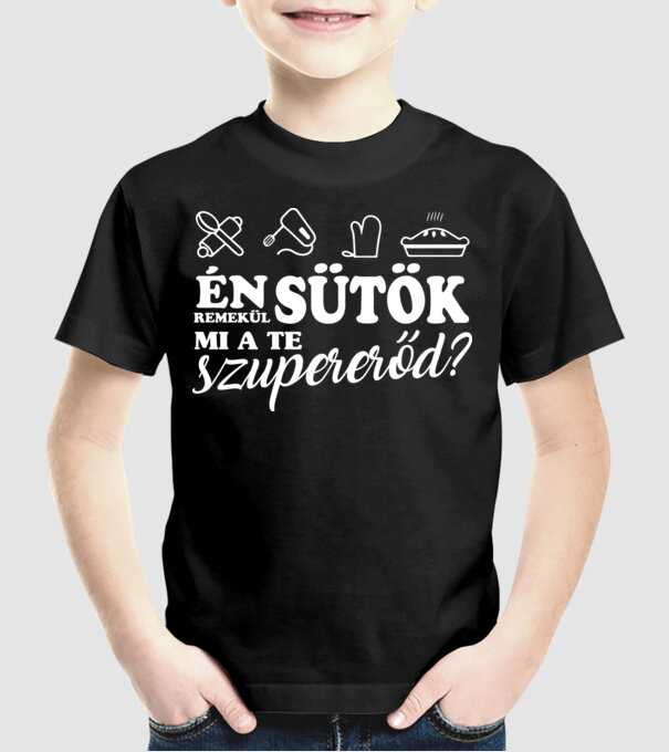  minta fekete pólón