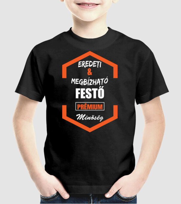 minta fekete pólón