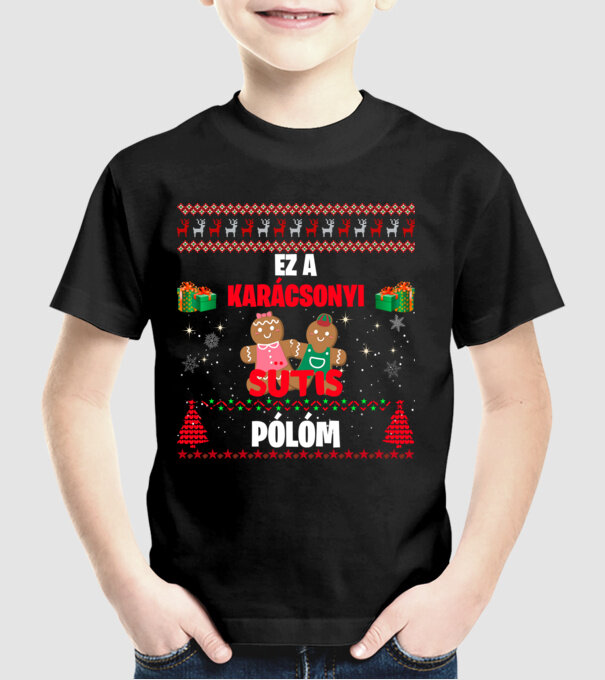  minta fekete pólón