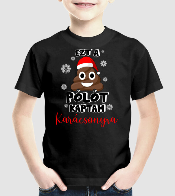  minta fekete pólón