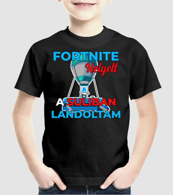  minta fekete pólón