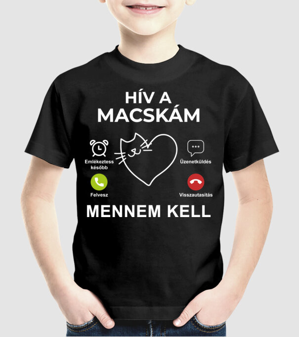  minta fekete pólón