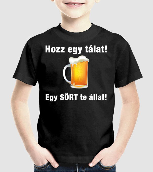  minta fekete pólón