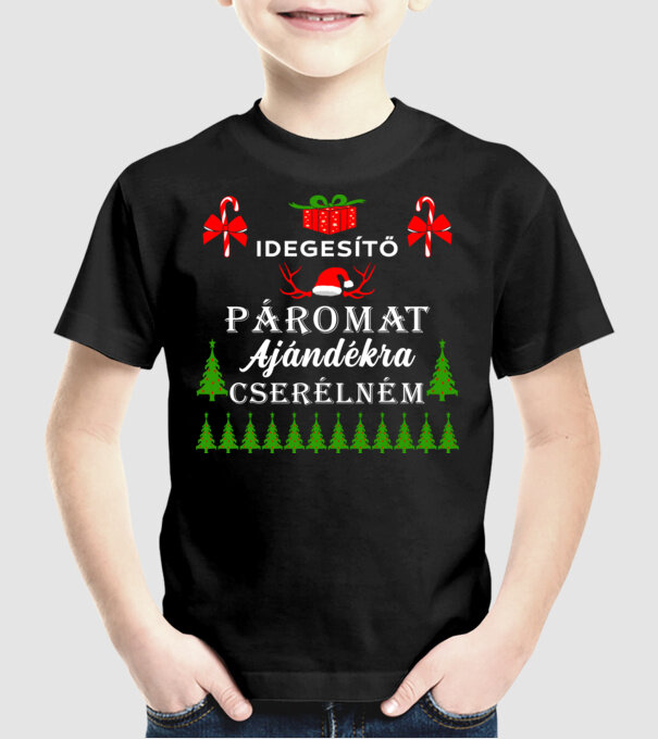  minta fekete pólón