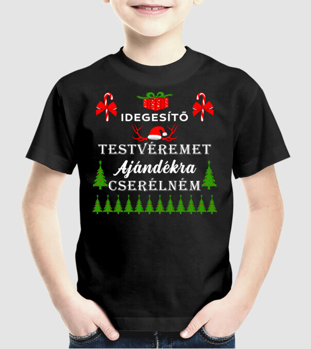  minta fekete pólón