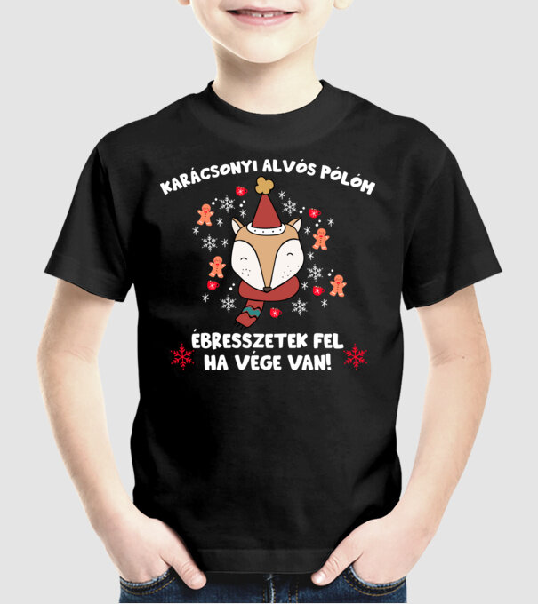  minta fekete pólón