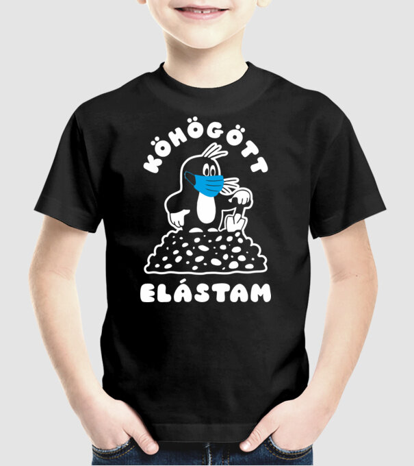  minta fekete pólón