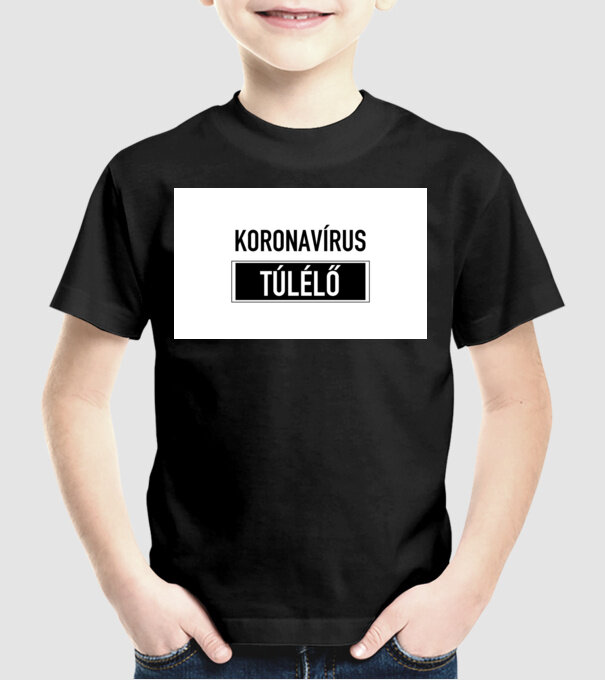  minta fekete pólón