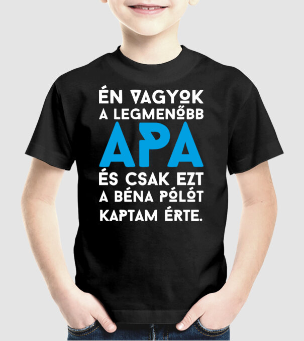  minta fekete pólón