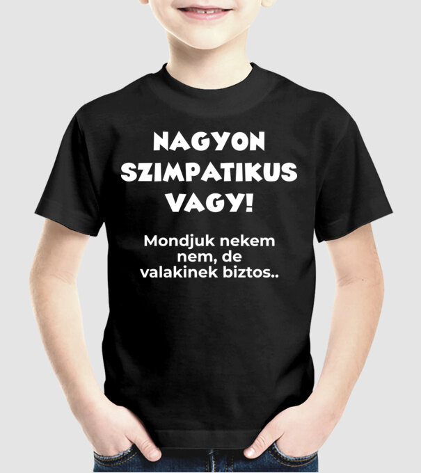  minta fekete pólón
