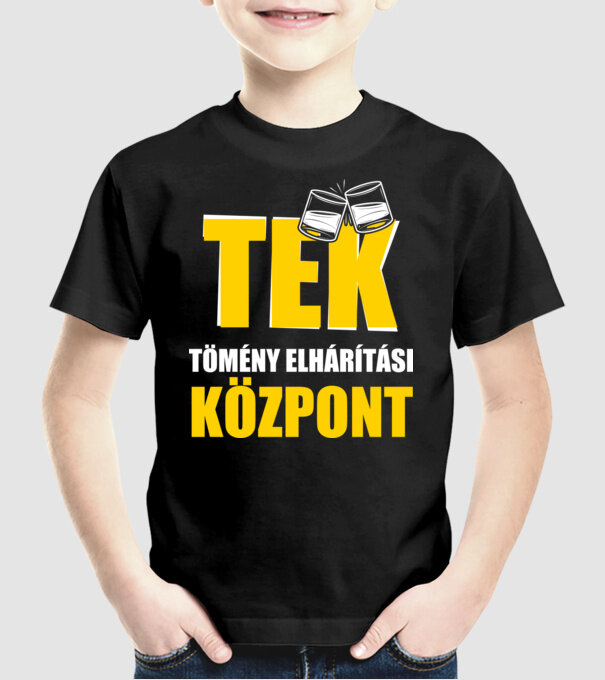  minta fekete pólón