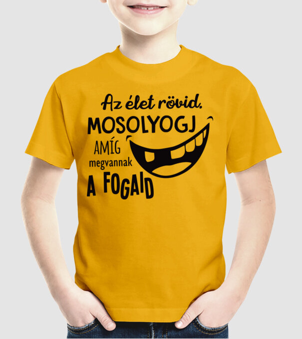  minta sárga pólón
