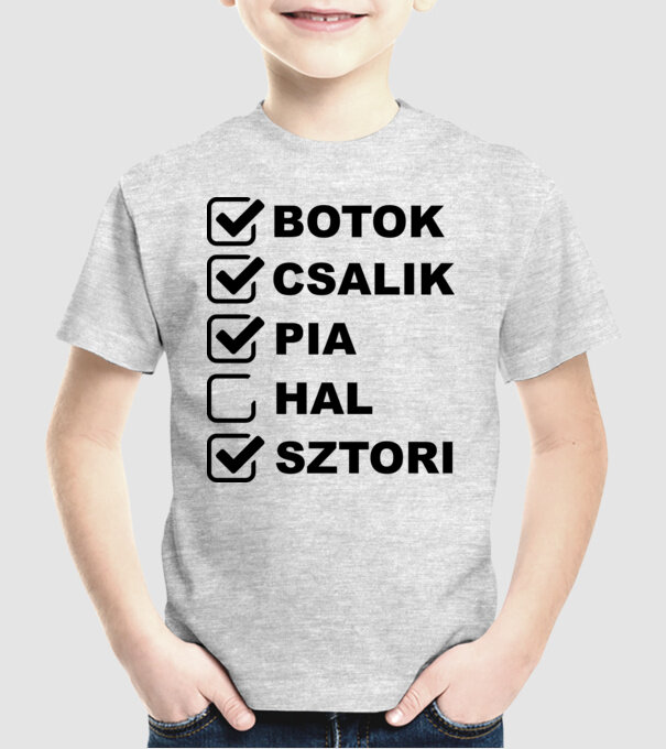  minta szürke pólón