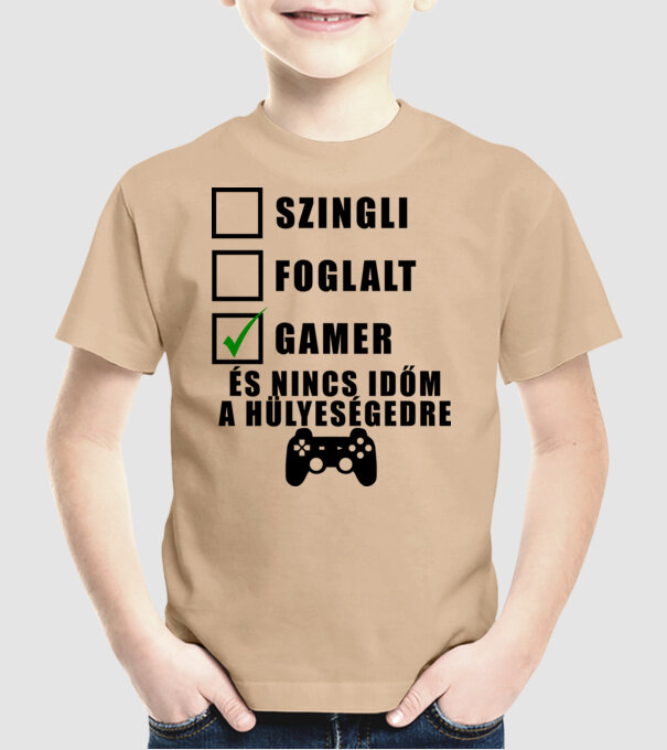  minta homokszín pólón
